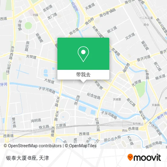 银泰大厦-B座地图