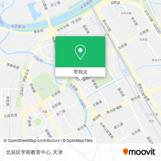 北辰区学前教育中心地图