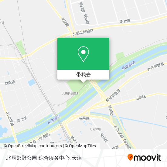 北辰郊野公园-综合服务中心地图