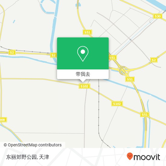 东丽郊野公园地图