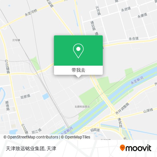 天津致远铭业集团地图