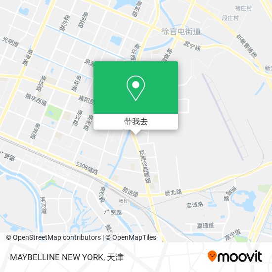 MAYBELLINE NEW YORK地图