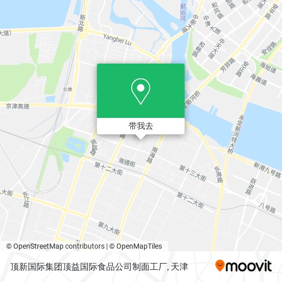 顶新国际集团顶益国际食品公司制面工厂地图