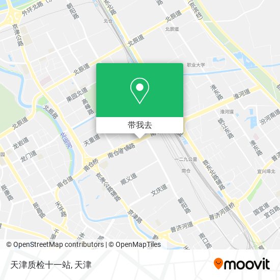 天津质检十一站地图