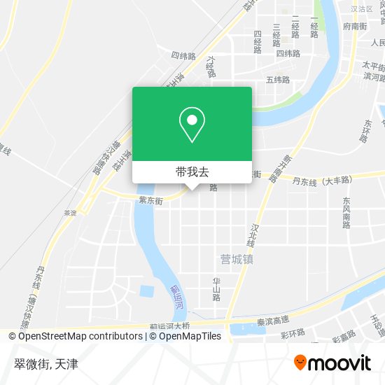 翠微街地图