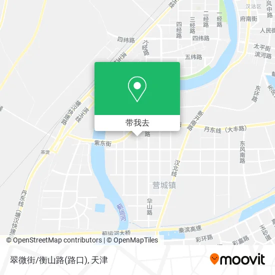 翠微街/衡山路(路口)地图
