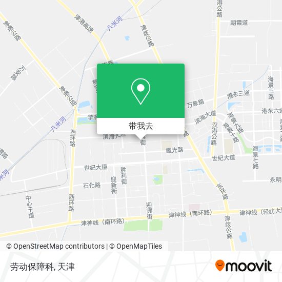 劳动保障科地图