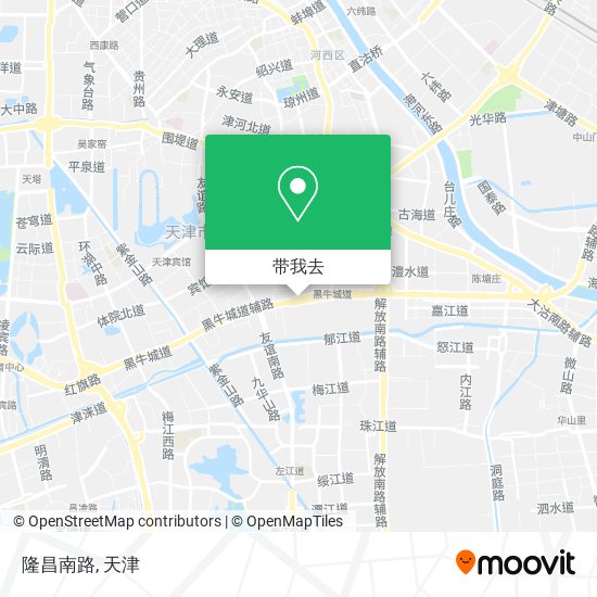 隆昌南路地图