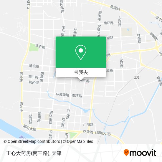 正心大药房(南三路)地图