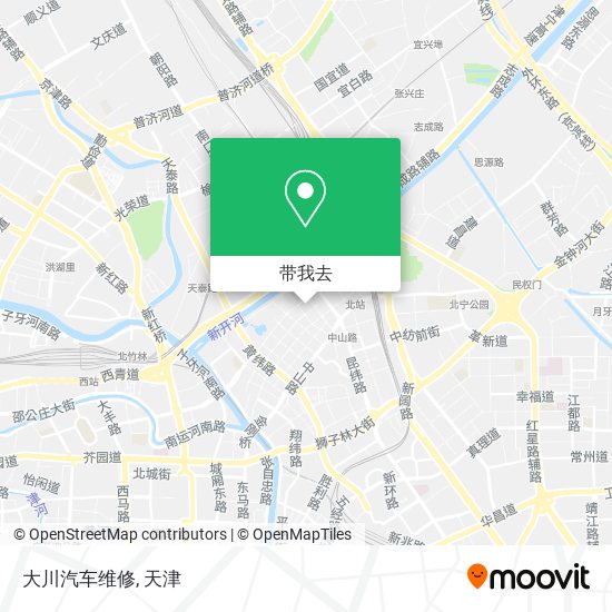 大川汽车维修地图