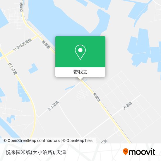 悦来园米线(大小泊路)地图