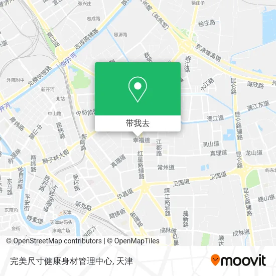 完美尺寸健康身材管理中心地图