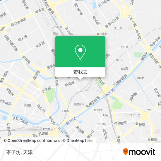 枣子坊地图