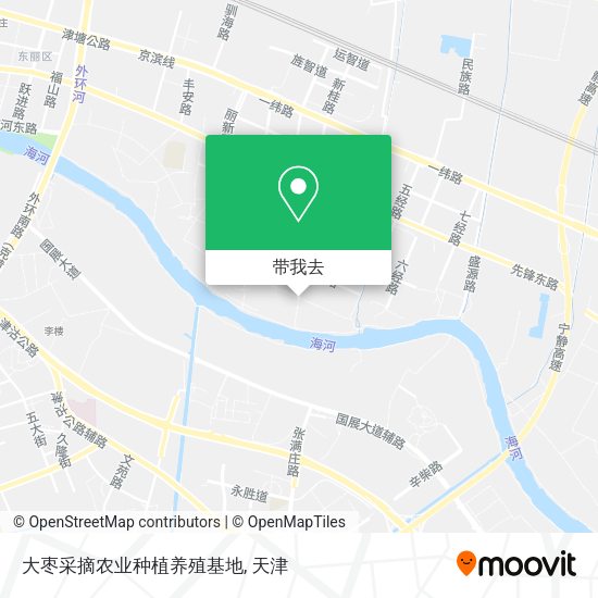 大枣采摘农业种植养殖基地地图