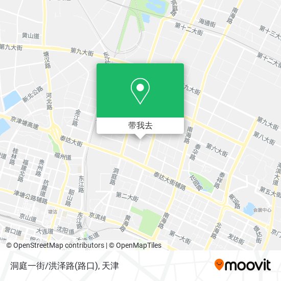 洞庭一街/洪泽路(路口)地图