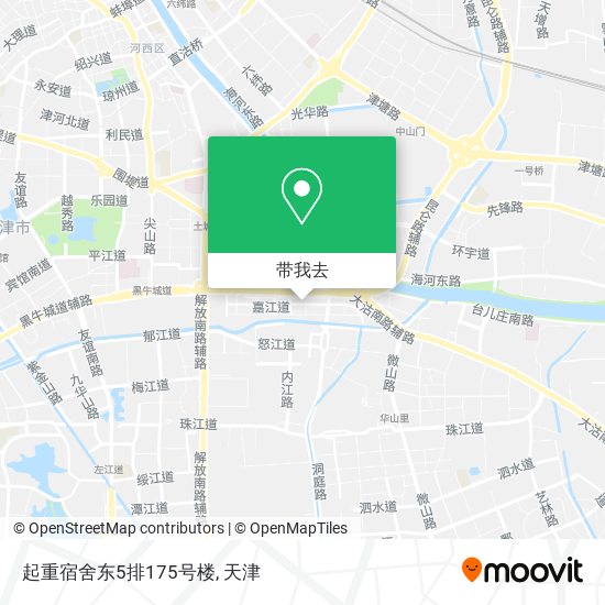 起重宿舍东5排175号楼地图
