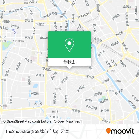 TheShoesBar(858城市广场)地图