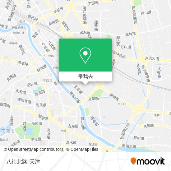 八纬北路地图