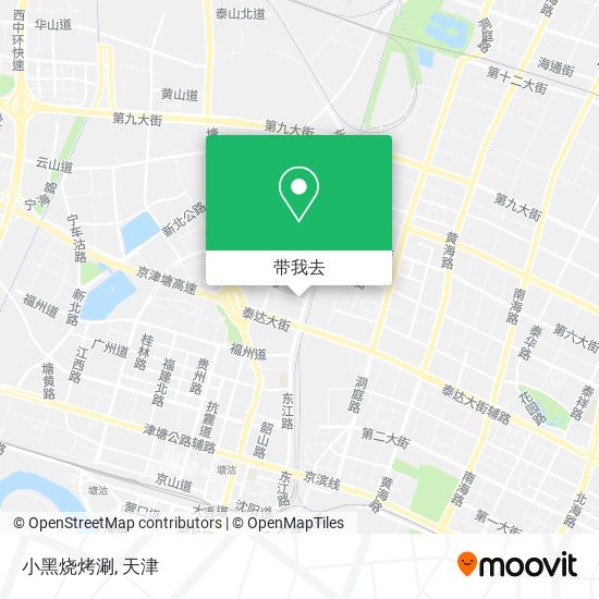 小黑烧烤涮地图