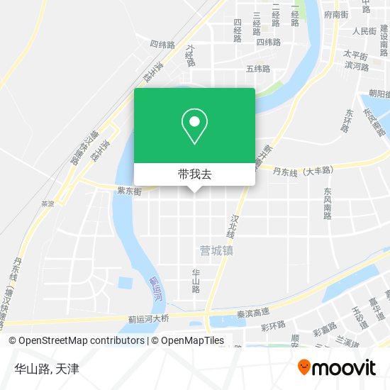 华山路地图