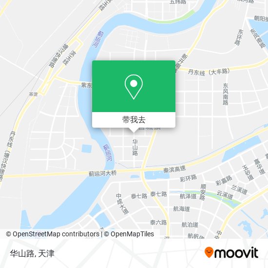 华山路地图
