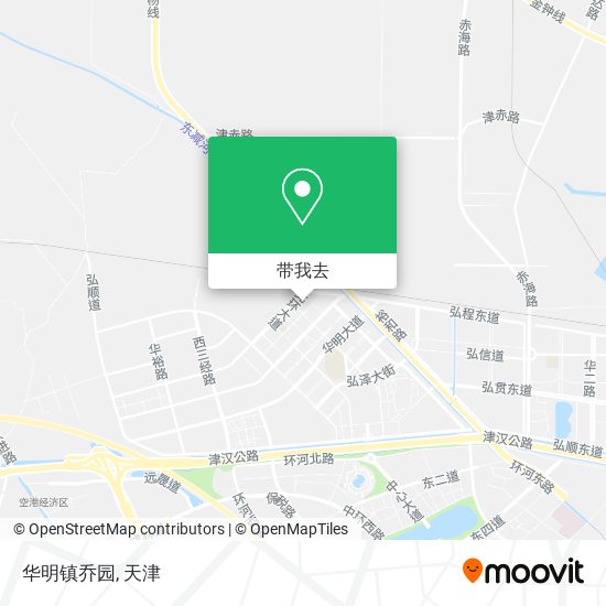 华明镇乔园地图