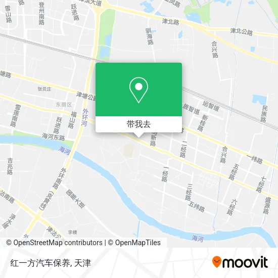 红一方汽车保养地图