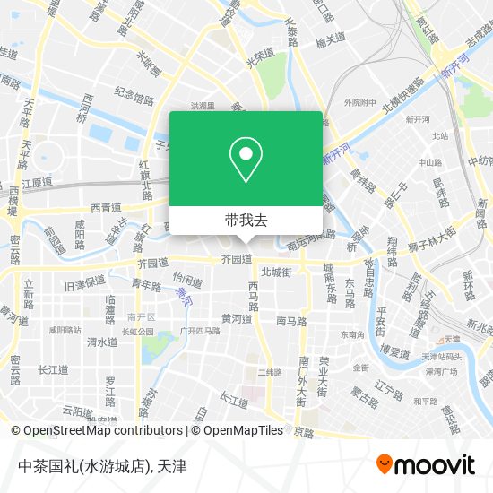 中茶国礼(水游城店)地图