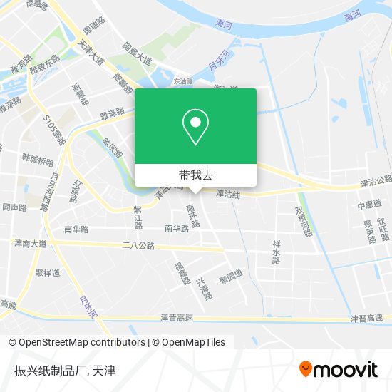 振兴纸制品厂地图