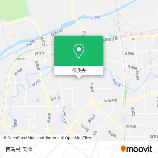 西马村地图
