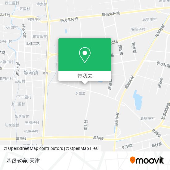 基督教会地图