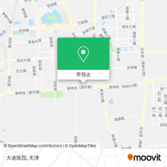 大港医院地图
