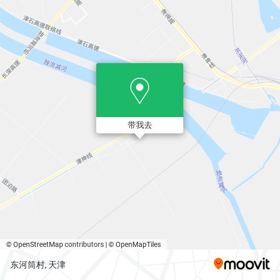 东河筒村地图