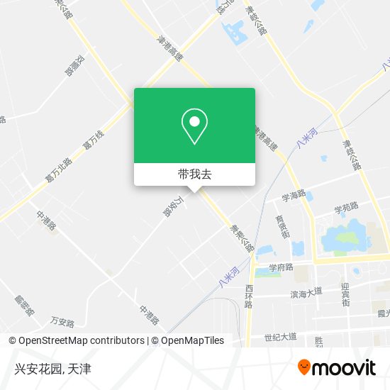 兴安花园地图
