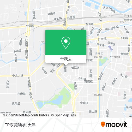 TR东莞轴承地图