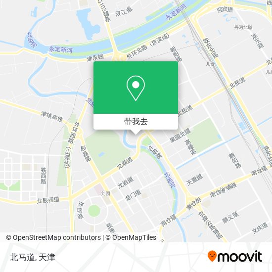 北马道地图