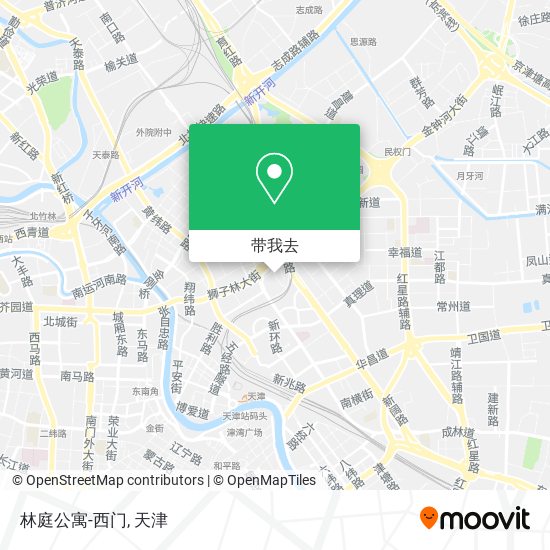 林庭公寓-西门地图