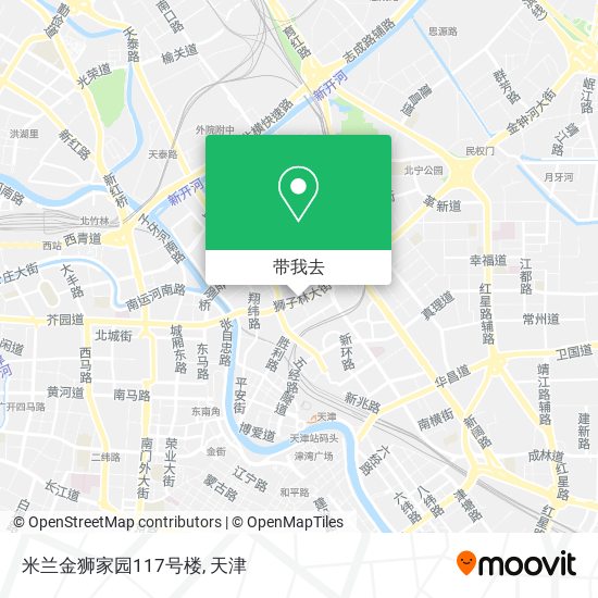 米兰金狮家园117号楼地图