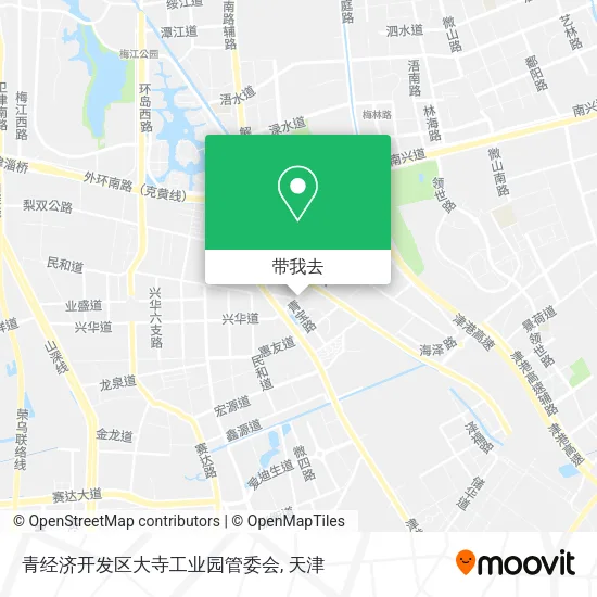 青经济开发区大寺工业园管委会地图