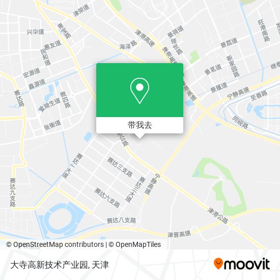 大寺高新技术产业园地图