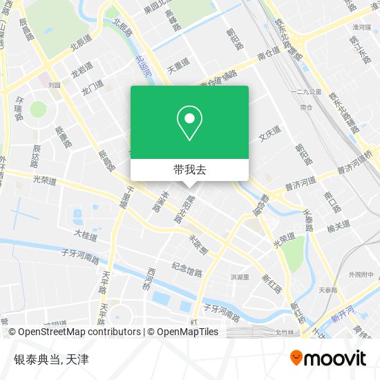 银泰典当地图