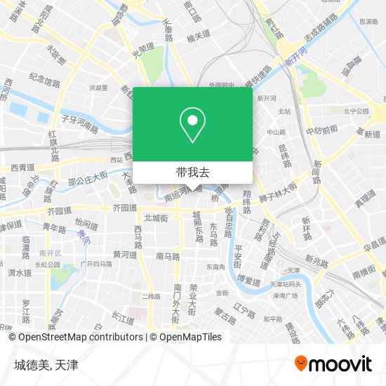 城德美地图