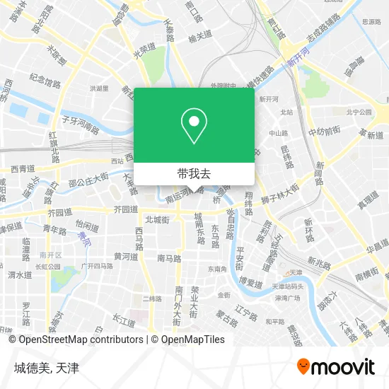 城德美地图