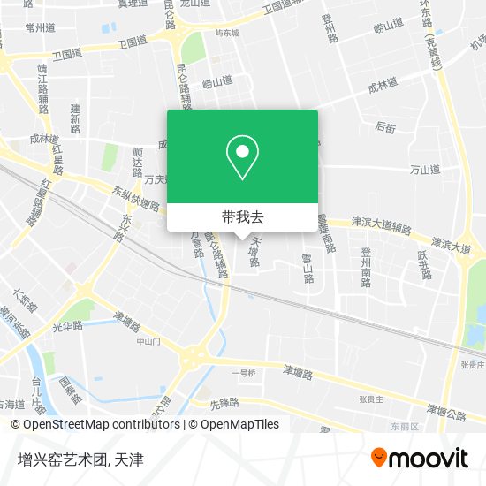增兴窑艺术团地图