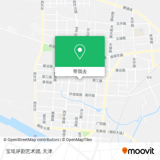 宝坻评剧艺术团地图