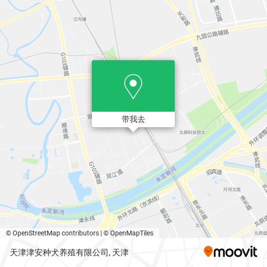 天津津安种犬养殖有限公司地图