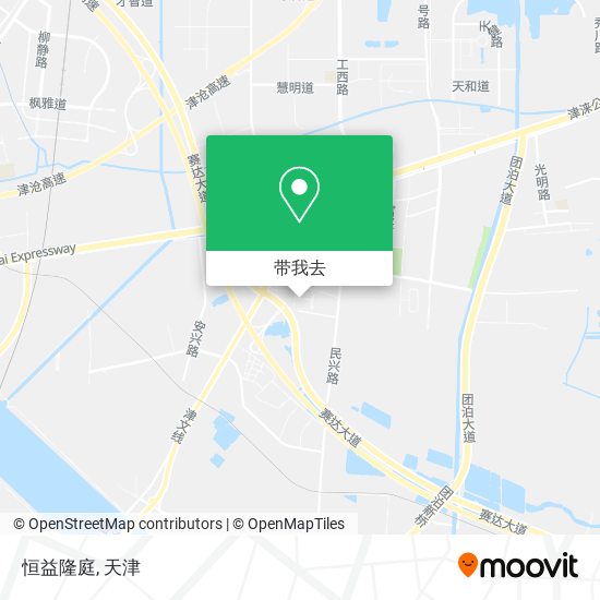 恒益隆庭地图