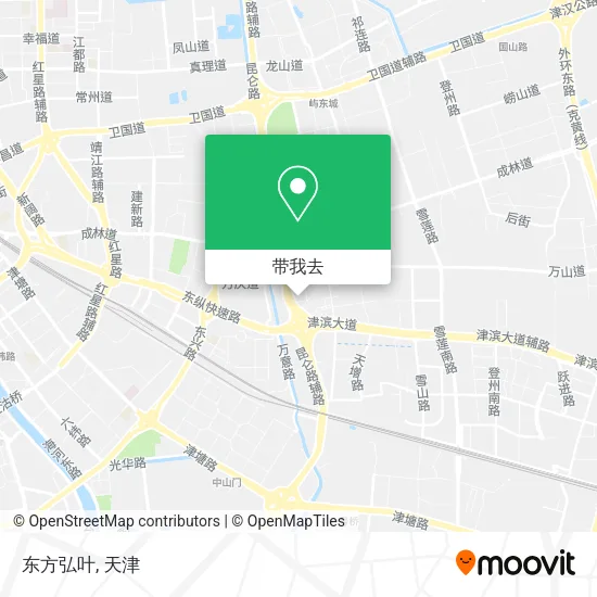 东方弘叶地图