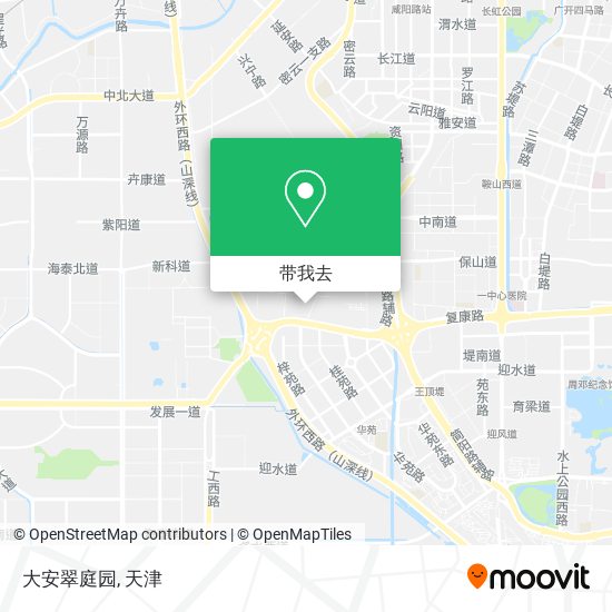 大安翠庭园地图