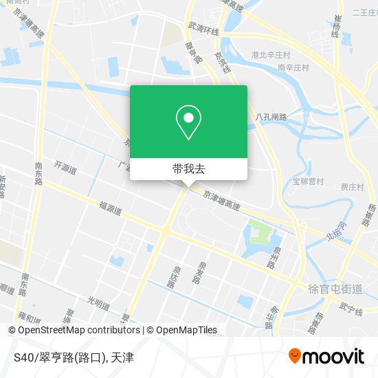 S40/翠亨路(路口)地图